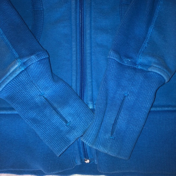 Lululemon Scuba Hoodie Beaming Blue Size 4 - Picture 9 of 12